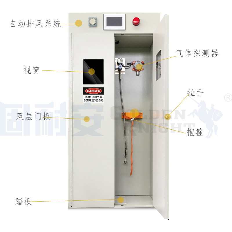 氣瓶防爆柜的用處和解析(圖1) 氣瓶防爆柜